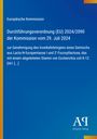 Europäische Kommission, Durchführungsverordnung (EU) 2024/2090 vom 29. Juli 2024. Blaues, offizielles Design.