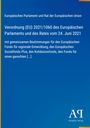 Text deckt die Verordnung (EU) 2021/1060 ab, gemeinsam mit EU-Fondsdetails. Blauer Hintergrund, gelber Rand. Logo unten rechts.