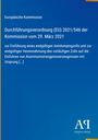 Europäische Kommission, Durchführungsverordnung (EU) 2021/546 vom 29. März 2021, Antiphon Verlag Logo unten.
