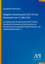 Text der Europäischen Kommission zur Verordnung (EU) 2021/916. Blauer Hintergrund, unten "Antiphon Verlag".