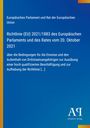 Text über EU-Richtlinie für Einreisebedingungen. Blau mit gelbem Rand, Logo "AP" unten rechts.