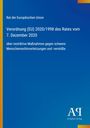 Titel: "Verordnung (EU) 2020/1998 des Rates vom 7. Dezember 2020". Blauer Hintergrund, Antiphon Verlag-Logo.