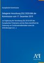 Titel: Delegierte Verordnung (EU) 2020/686. Blauer Hintergrund, gelber Rand, Logo des Antiphon Verlags.
