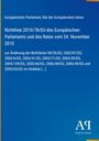 Europäische Richtlinie 2010/78/EU, Änderung mehrerer Richtlinien. Titel-Layout in Blau, gelber Rand.
