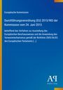 Text: "Durchführungsverordnung (EU) 2015/983 der Kommission vom 24. Juni 2015." Blauer Hintergrund, gelber Streifen links.