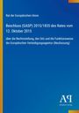 Rat der Europäischen Union, Beschluss (GASP) 2015/1835, über die Rechtsstellung der Europäischen Verteidigungsagentur.