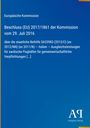 Text über EU-Beschluss zur staatlichen Beihilfe für sardische Flughäfen. Blauer Hintergrund, Logo unten rechts.