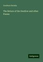 Goodwyn Barmby: The Return of the Swallow and other Poems, Buch