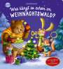 Pia Emling: Was klingt so schön im Weihnachtswald? Ein Soundbuch mit 4 Instrumenten, Buch
