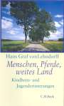 Hans Graf von Lehndorff: Menschen, Pferde, weites Land, Buch