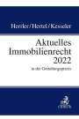 Sebastian Herrler: Aktuelles Immobilienrecht 2022, Buch