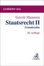 Gerrit Manssen: Staatsrecht II, Buch