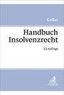 "Keller, Handbuch Insolvenzrecht, 10. Auflage", dezente Gestaltung mit blauem Balken und C.H.BECK-Logo unten rechts.