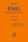 EStG, Einkommensteuergesetz, Kommentar, 46. Auflage 2027. Orange Hintergrund, blaues Logo von C.H. Beck unten.