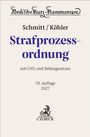 Oben steht "Beck’sche Kurz-Kommentare". Darunter "Schmitt / Köhler", dann "Strafprozessordnung", "70. Auflage 2027". Unten ein Logo.
