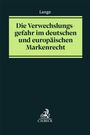 Text auf grünem Hintergrund: "Die Verwechslungsgefahr im deutschen und europäischen Markenrecht". Schwarzer Hintergrund. C.H.BECK Logo.