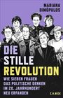 Oben: "MARIANA DIMÓPOULOS". Unten: "DIE STILLE REVOLUTION". Illustration von sieben Frauen in Schwarzweiß.