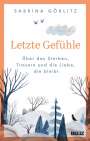 Sabrina Görlitz: Letzte Gefühle, Buch