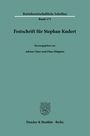 Festschrift für Stephan Kudert. Herausgegeben von Adrian Cloer und Dino Höppner. Darunter ein stilisiertes Logo.