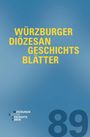 „Würzburger Diözesangeschichtsblätter“ in gelber Schrift auf blauem Hintergrund. Unten steht „89“. 