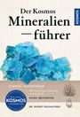 "Der Kosmos Mineralienführer" zeigt blaue Kristalle, beinhaltet 700 Mineralien und ein Logo mit "Das Kosmos Versprechen".