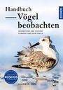 "Handbuch Vögel beobachten. Ausrüstung und Technik, Vorbereitung und Praxis. Leander Khil." Küstenvogel am Ufer.