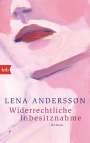 Lena Andersson: Widerrechtliche Inbesitznahme, Buch