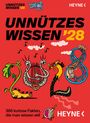 „UNNÜTZES WISSEN '28“, Illustration mit einer humorvollen Darstellung der Zahl 2028 aus fantasievollen Kreaturen.