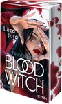 Text: Luca Jaro, TWELVE HOUSES BLOOD WITCH, Cover to be revealed... Unten rechts Logo: HEYNE. Hintergrund grau.