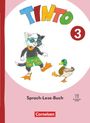 "TINTO", "3", "Sprach-Lese-Buch", "Cornelsen". Eine Katze mit Taucherbrille und Badeente.