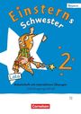 "Einsterns Schwester", "Lola", "2", "Bayern", "Arbeitsheft mit interaktiven Übungen", "Cornelsen". Illustration von Mädchen mit Stern.