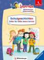 Katja Königsberg: Schulgeschichten - Silbe für Silbe lesen lernen - Leserabe ab 1. Klasse - Erstlesebuch für Kinder ab 6 Jahren, Buch
