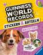 Martine Richter: Guinness World Records Stickern und Rätseln: Haustiere - ein rekordverdächtiger Rätsel- und Stickerspaß mit Hund, Katze und Co., Buch