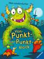 : Ravensburger Mein monsterstarker Von-Punkt-zu-Punkt-Block - Für Kinder ab 5 Jahren, Buch