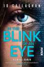 Jo Callaghan: In the Blink of an Eye, Buch