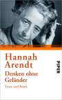 Hannah Arendt: Denken ohne Geländer, Buch
