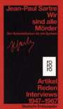 Jean-Paul Sartre: Wir sind alle Mörder, Buch