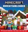 Mojang AB: Minecraft Adventskalender. 24 Bauwerke, Challenges, Spiele und Ideen, Buch