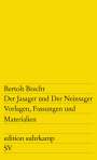 Bertolt Brecht: Der Jasager und Der Neinsager, Buch