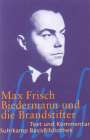 Max Frisch: Biedermann und die Brandstifter, Buch