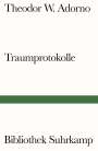 Theodor W. Adorno: Traumprotokolle, Buch