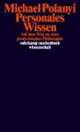 Michael Polanyi: Personales Wissen, Buch