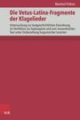 "Die Vetus-Latina-Fragmente der Klagelieder" von Manfred Pollner. Roter Hintergrund mit weißem Textblock oben.