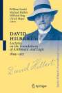 David Hilbert: David Hilbert's Lectures on the Foundations of Arithmetic and Logic 1894-1917, Buch