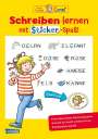 Hanna Sörensen: Conni Gelbe Reihe (Beschäftigungsbuch): Schreiben lernen mit Sticker-Spaß, Buch