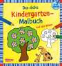 Katja Mensing: Ausmalbilder für Kita-Kinder: Das dicke Kindergarten-Malbuch: Auf der Wiese, Buch