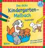 Imke Sörensen: Ausmalbilder für Kita-Kinder: Das dicke Kindergarten-Malbuch: Tierkinder, Buch