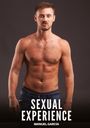 "SEXUAL EXPERIENCE" steht in großen Buchstaben, darunter "MANUEL GARCÍA". Ein junger Mann mit freiem Oberkörper blickt frontal.