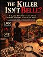 "The Killer Isn't Belle?" Ein Krimi-Rätsel für Erwachsene. 3.000 Verdächtige, 18 Hinweise, ein Mörder, mittlere Schwierigkeit.