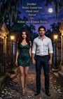 "Friedhof - Keiner kommt hier lebend raus! Horror 18+ Sabine und Thomas Benda." Ein Paar hält Hände auf einem Friedhof.